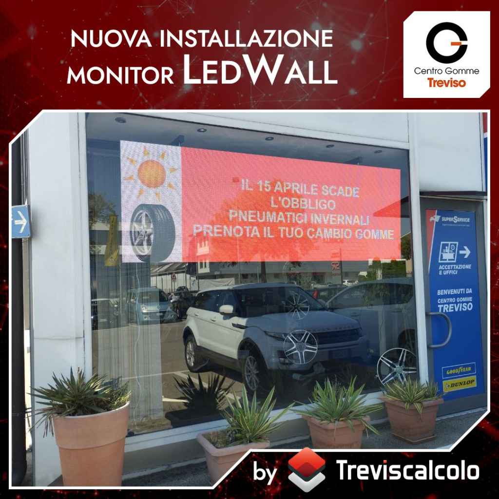 installazione-digital-signage-centro-gomme-treviso